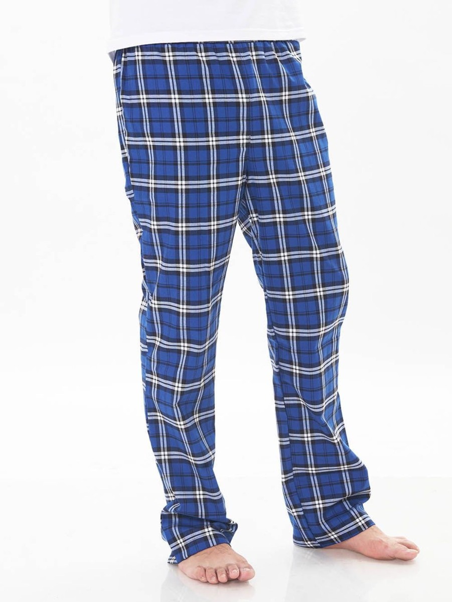 PINTO Pantalon Pijama Clasico Azul Cuadros Multicolor | Pijamas