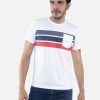 PINTO Camiseta Franjas Frontales Y Bolsillo Llano | Camisetas