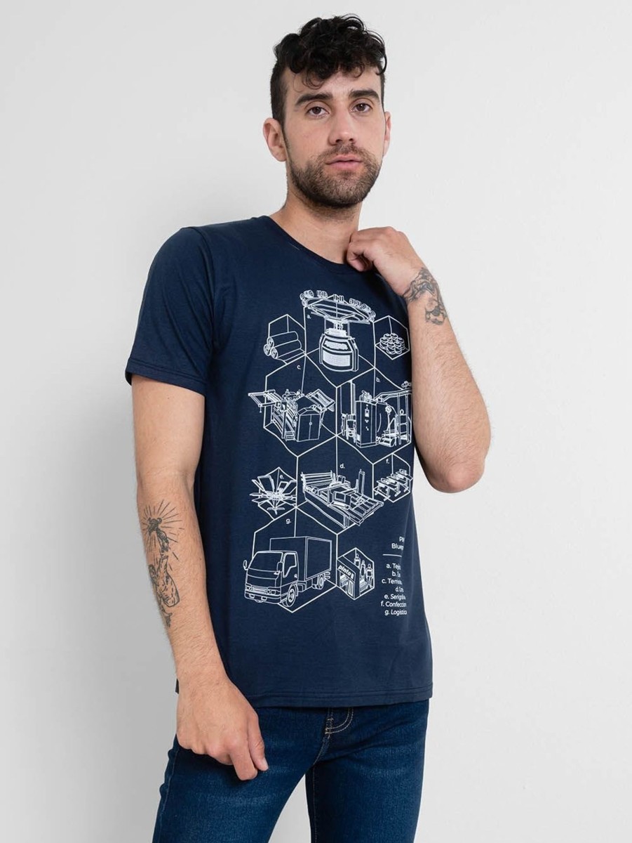 PINTO Camiseta Slim Estampada | Camisetas