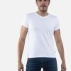 PINTO Camiseta Rib Slim Cuello V | Camisetas