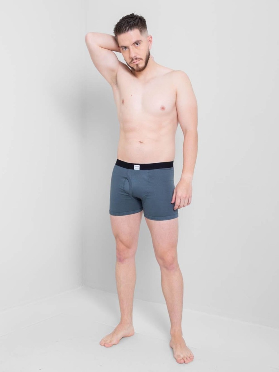 PINTO Boxer Licra Gris | Ropa Interior