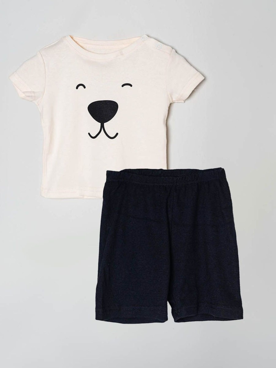 PINTO Pijama Short Estampada Baby | Baby