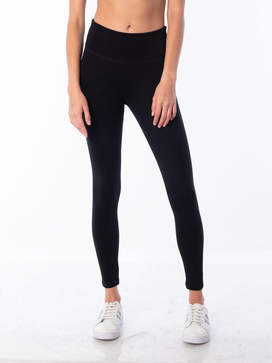 PINTO Legging Basico Con Pretina Ancha Negro | Leggings & Shorts