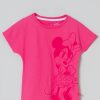 PINTO Camiseta Manga Incluida Est Disney Rosado Minnie | Camisetas