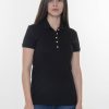 PINTO Polo Slim Con Aberturas En Los Lados Negro | Polos & Blusas