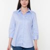 PINTO Blusa Manga 3/4 Celeste | Polos & Blusas