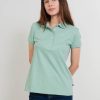 PINTO Polo Slim Con Aberturas En Los Lados Verde | Polos & Blusas