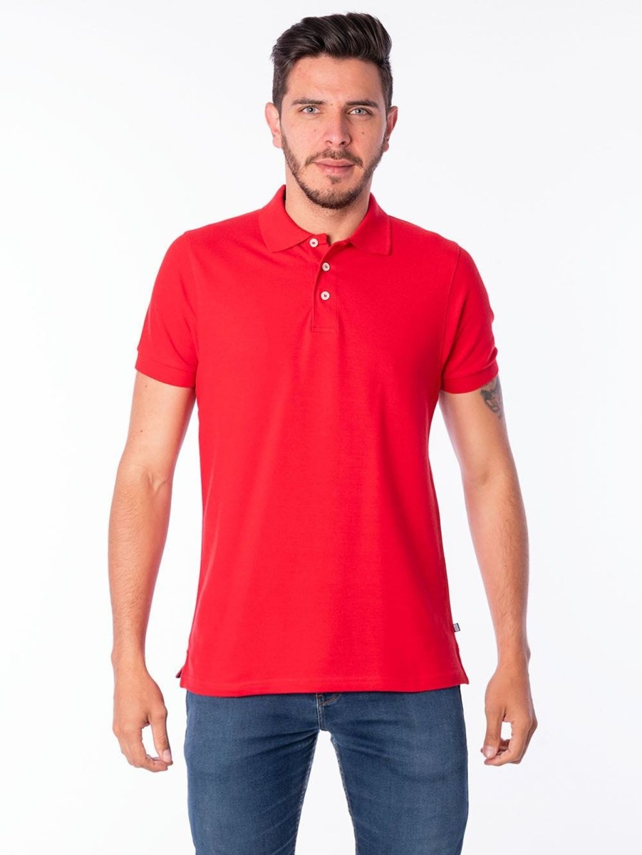 PINTO Polo Basica Rojo | Polos