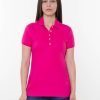 PINTO Polo Slim Con Aberturas En Los Lados Fucsia | Polos & Blusas