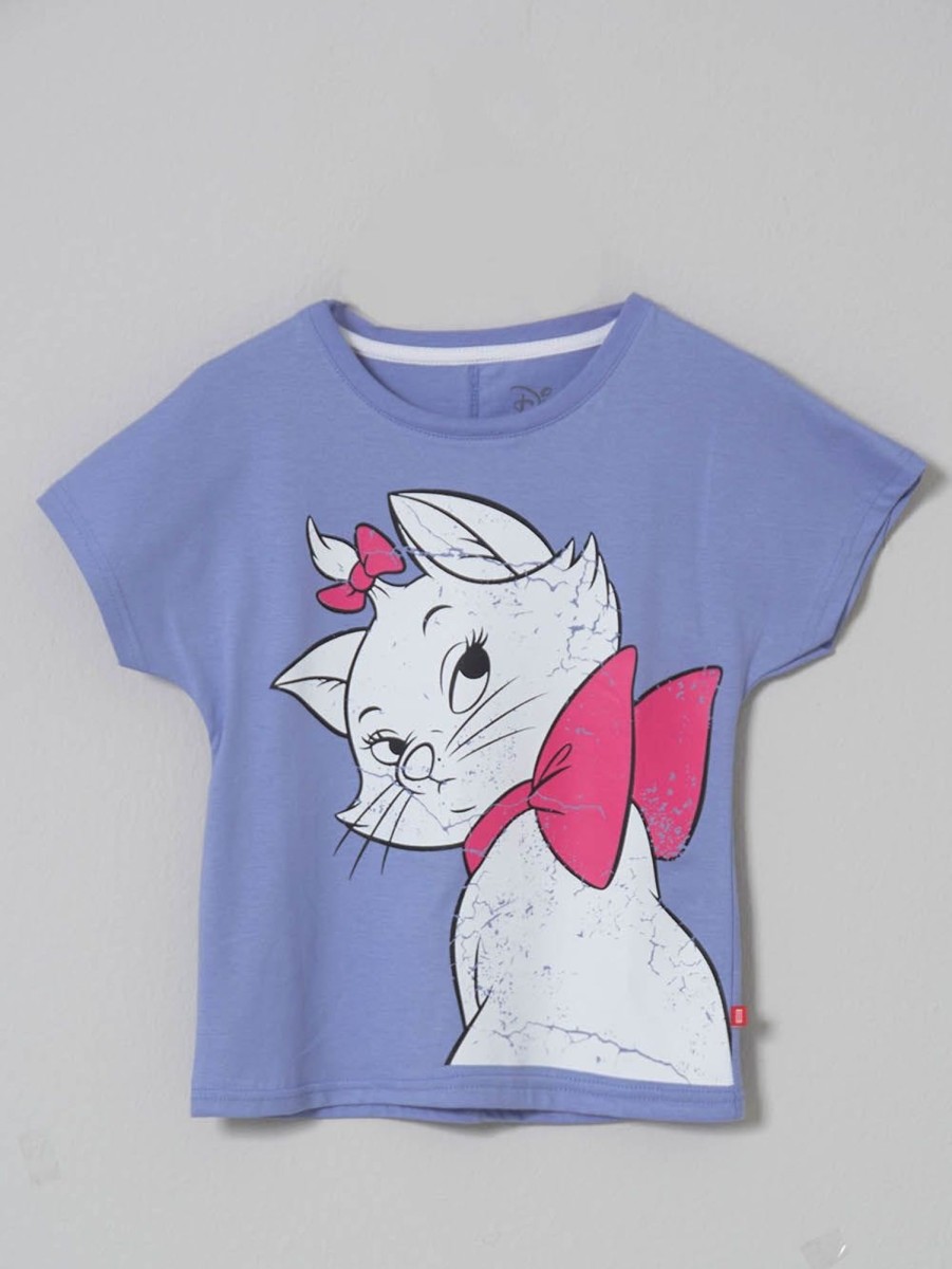 PINTO Camiseta Manga Incluida Est Disney Lila Marie | Camisetas