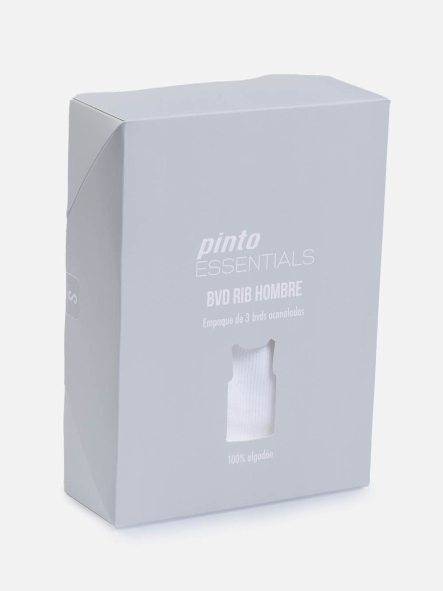 PINTO Bvd Rib Pack 3 | Ropa Interior