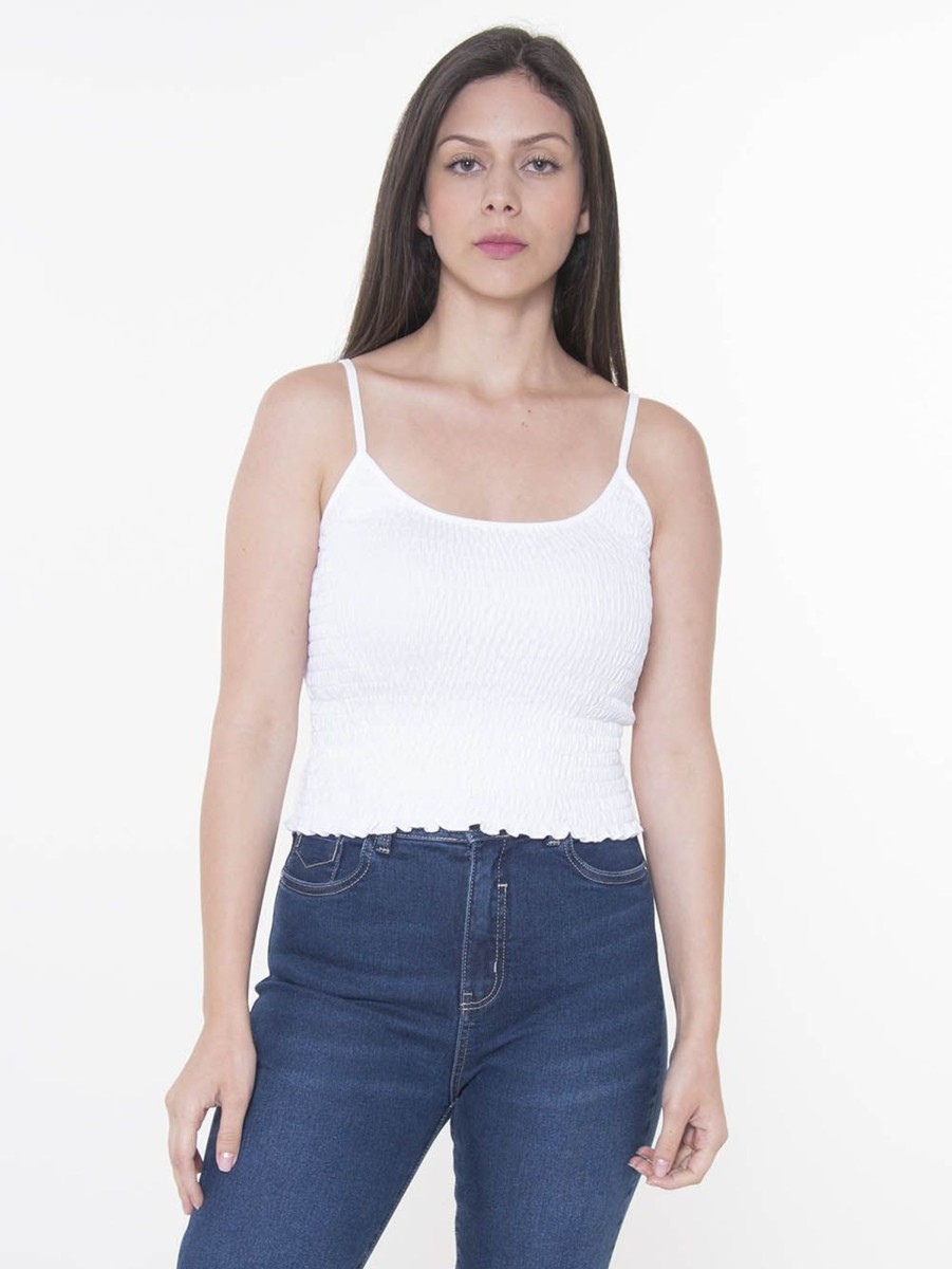 PINTO Crop Top Encarrujado | Tops