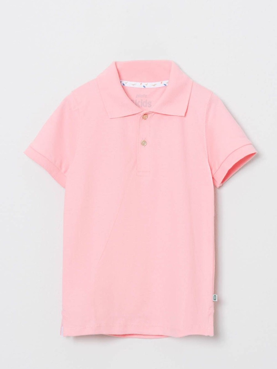 PINTO Polo Basica Kids Rosado | Polos