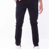 PINTO Pantalon Casual Sulfur Slim Fit Negro | Pantalones & Joggers