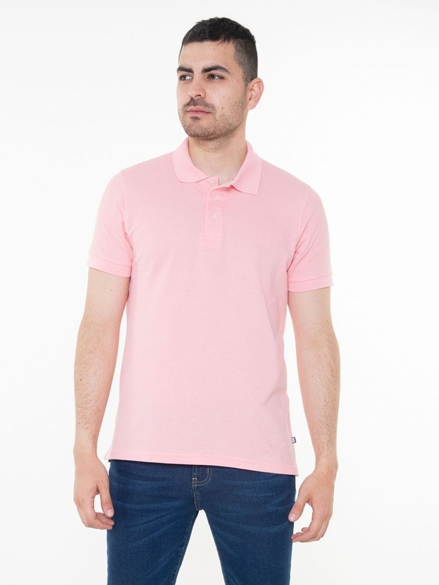 PINTO Polo Basica Rosado | Polos