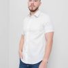 PINTO Camisa Regular Fit Manga Corta Melange | Camisas