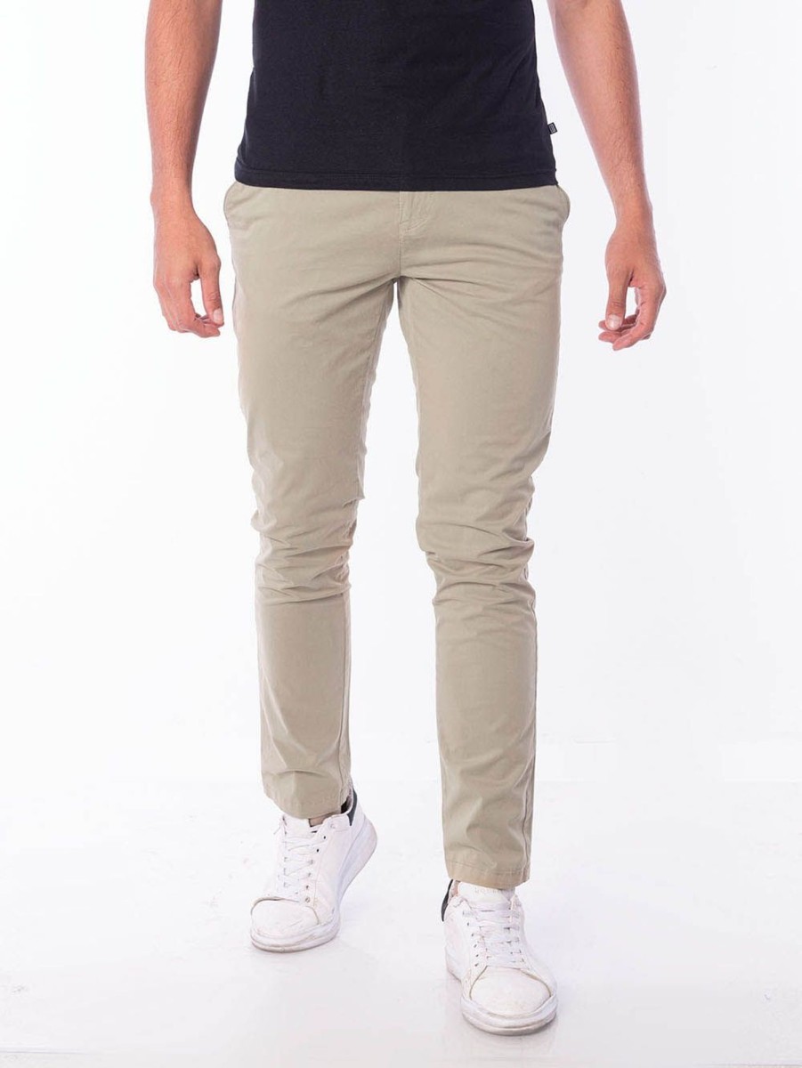 PINTO Pantalon Casual Sulfur Slim Fit Habano | Pantalones & Joggers