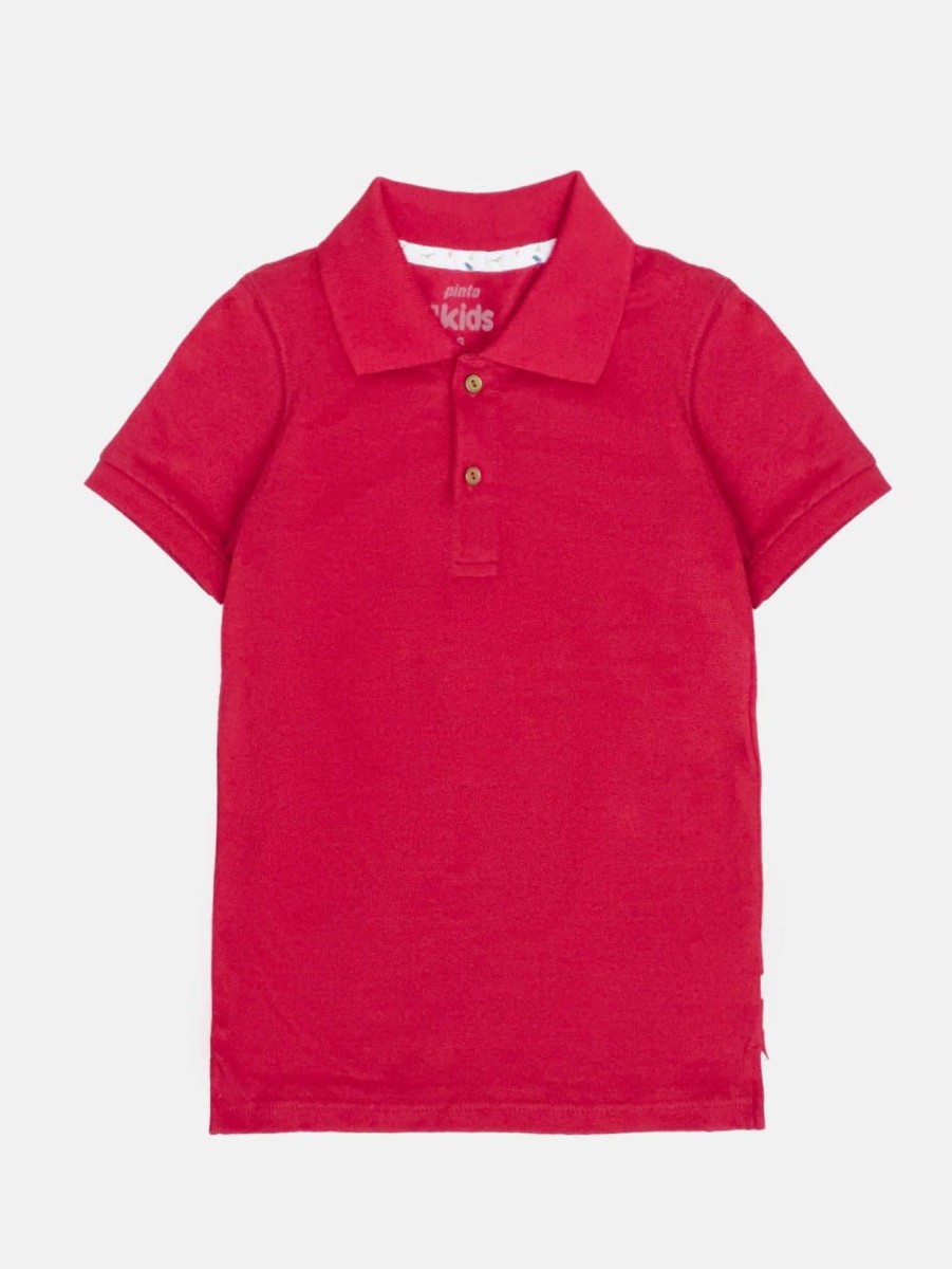 PINTO Polo Basica Kids Rojo | Polos