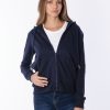 PINTO Active Hoodie Con Cierre Y Capucha Azul Marino | Sueteres & Chaquetas