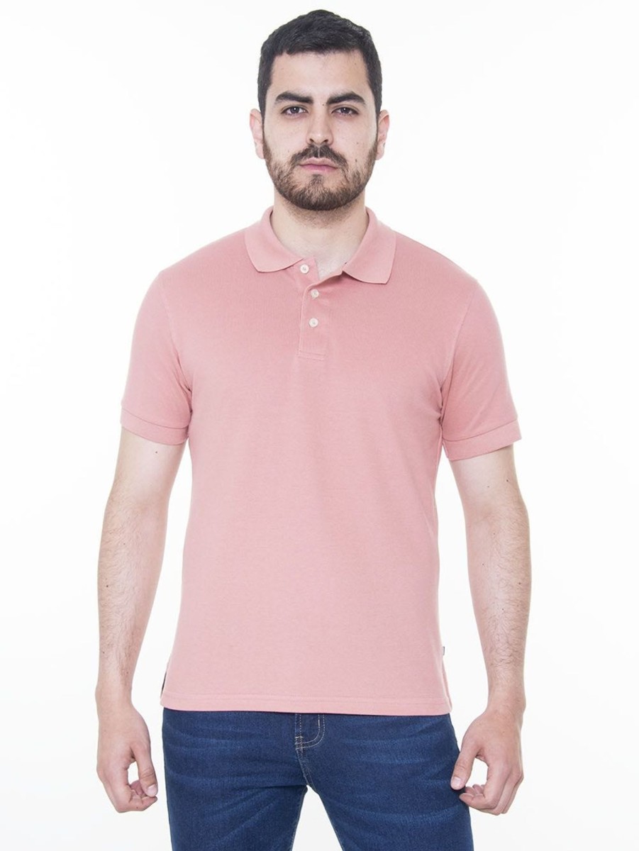 PINTO Polo Basica Rosado | Polos