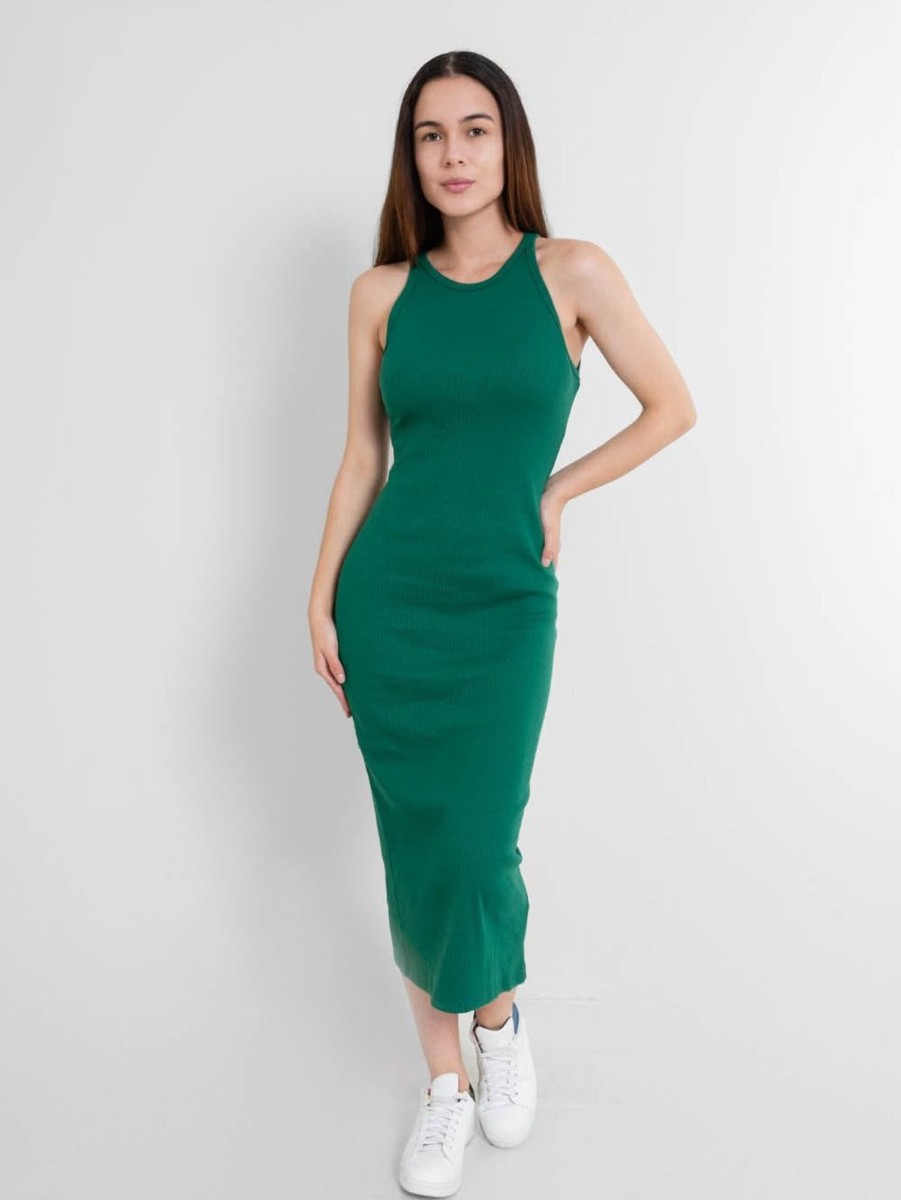 PINTO Vestido Vivo Largo Verde | Vestidos & Faldas