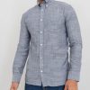 PINTO Camisa Slim Fit Azul | Camisas