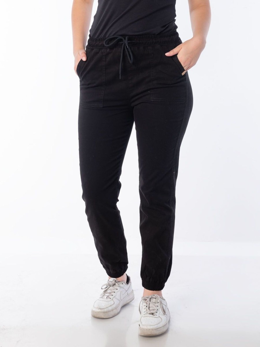 PINTO Pantalon Casual Con Punos | Pantalones & Joggers