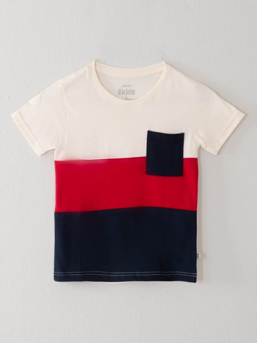 PINTO Camiseta Mc Colorblock Kids | Camisetas