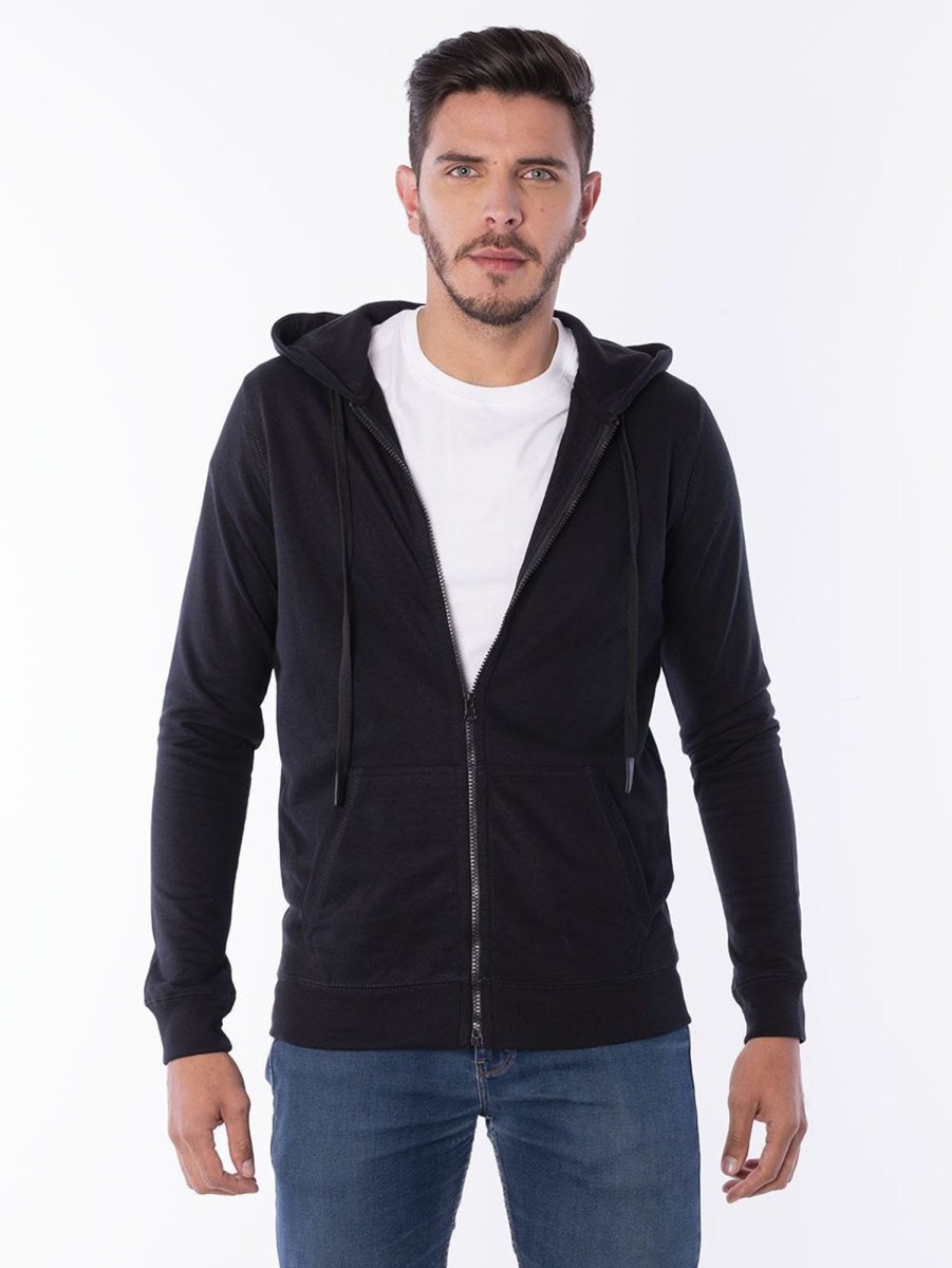 PINTO Active Hoodie Con Capucha Negro | Sueteres & Chaquetas