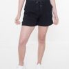 PINTO Short Lino Corto Negro | Leggings & Shorts